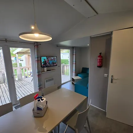 Normandie - - Mobilhome Premium 2ch-4p Avec Clim, Wifi, Tv Et Linge - 5 étoiles - 123 Campeggio